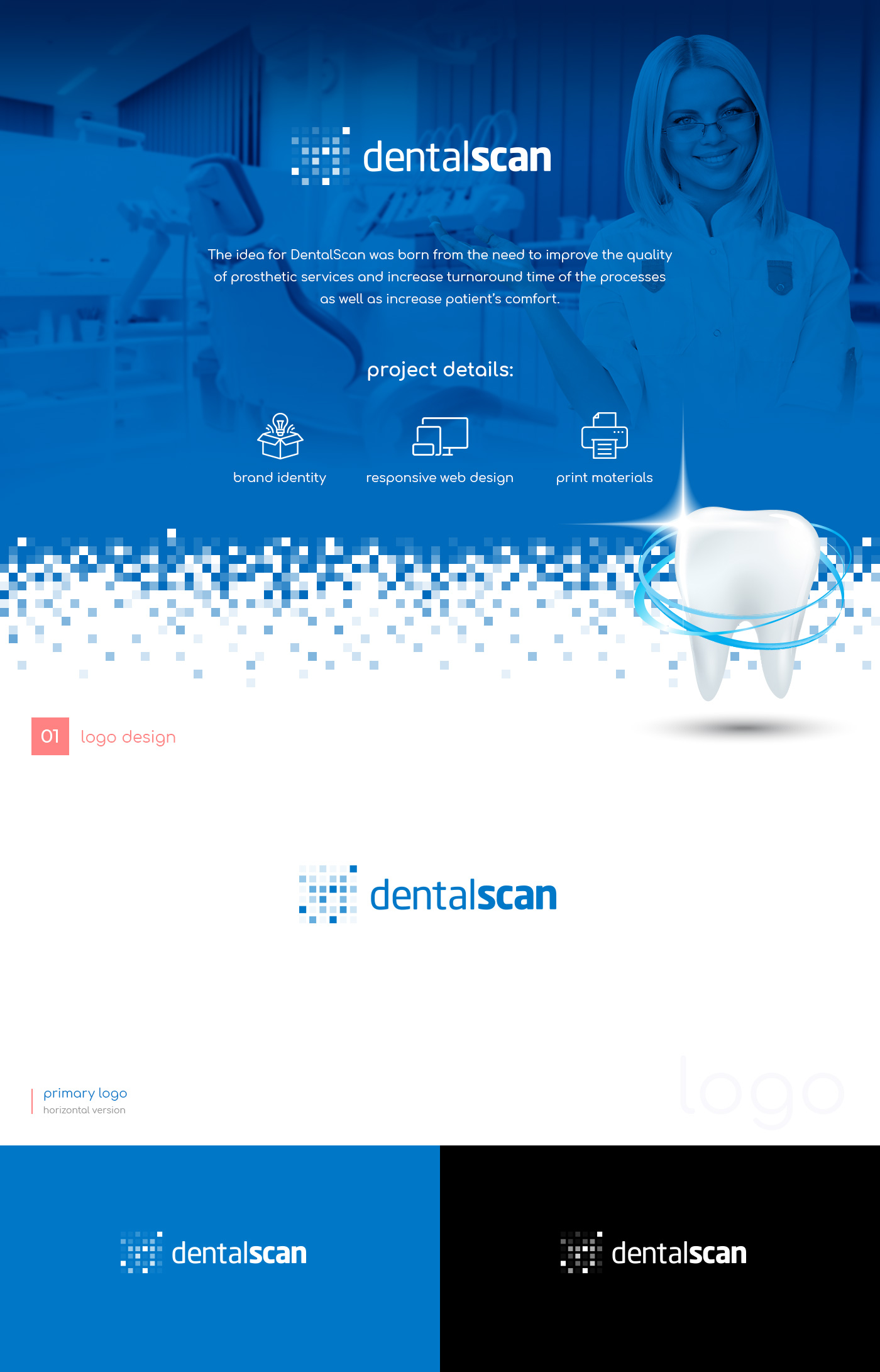 website and logo design DetalScan